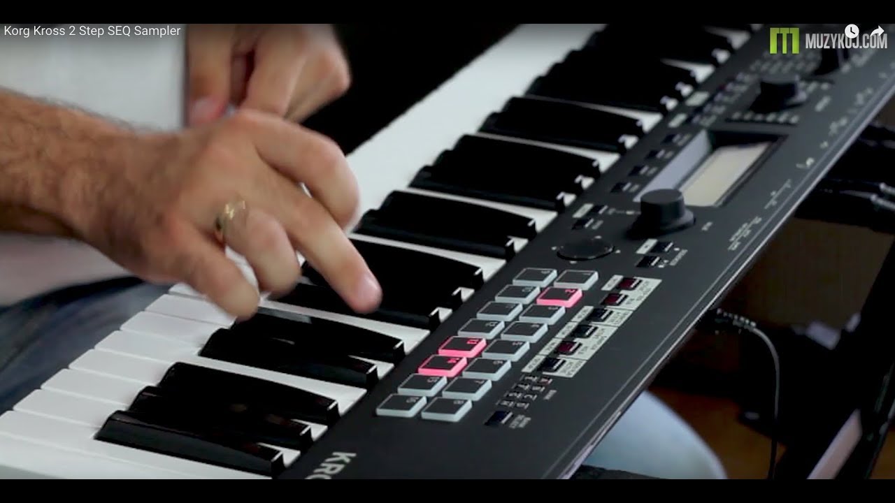 Korg Kross 2 Step SEQ  Sampler