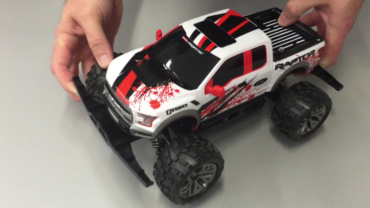 CARS & Details: Unboxing Carrera Profi RC Ford F-150 Raptor