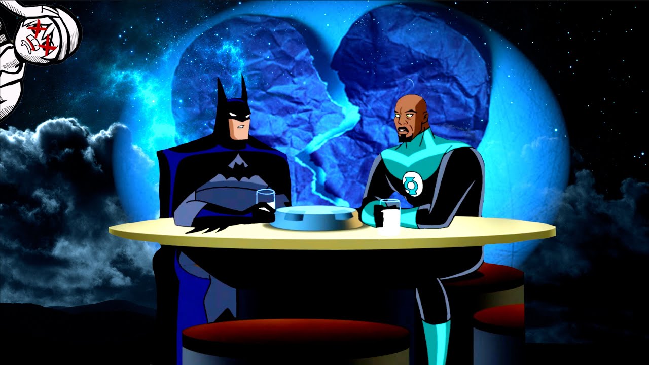 Batman and Green Lantern.