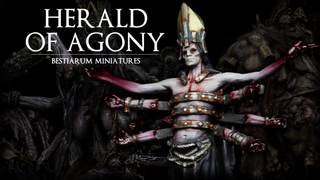 Herald of Agony || Give Bestiarum Miniatures the GRIMDARK treatment