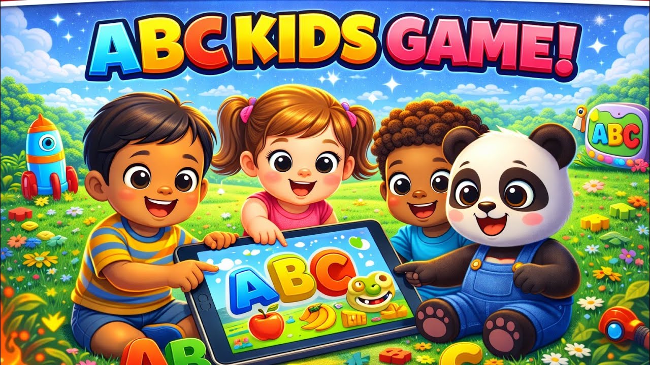ABCD learning for kids👶🎈| abc kids game | #kidslearning  #learnabc #carton #learninggame #kidsvideo 