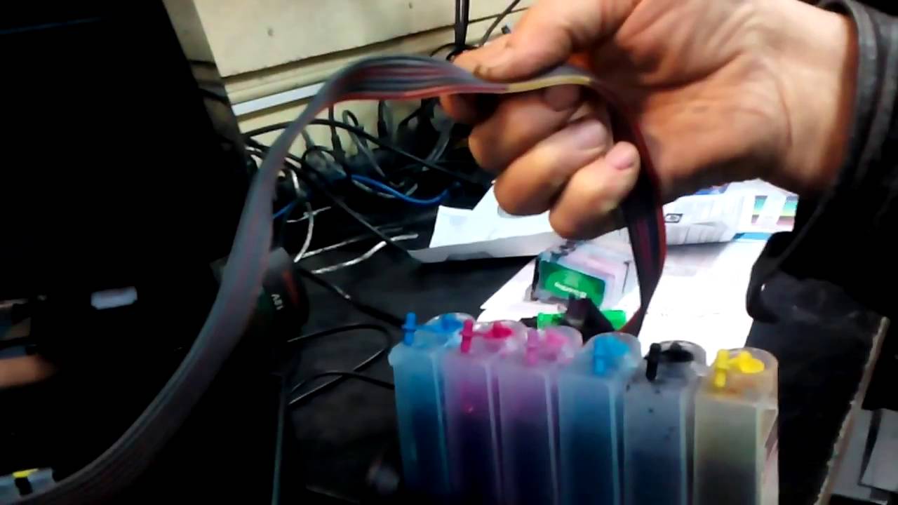 Epson PX660 прочистка печатающей головки