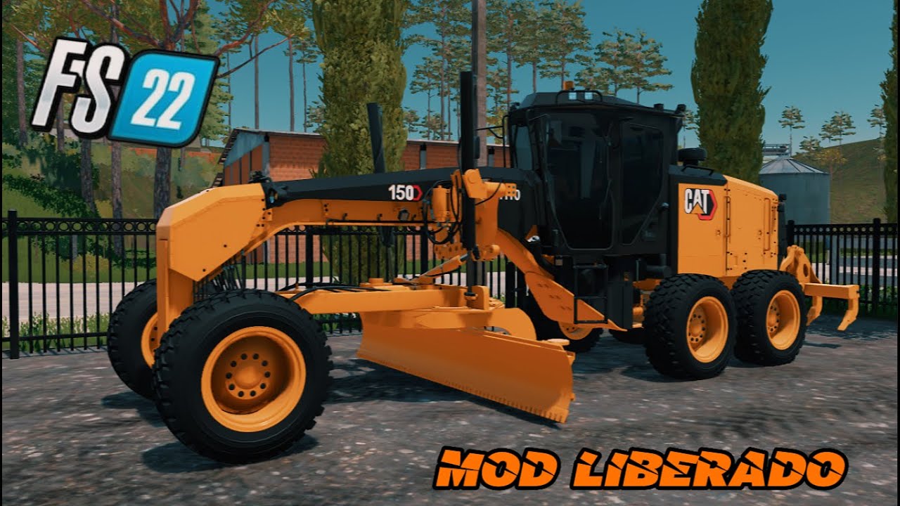 LIBERADO Mod do Caterpiller 150NG para PC Farming Simulator 22