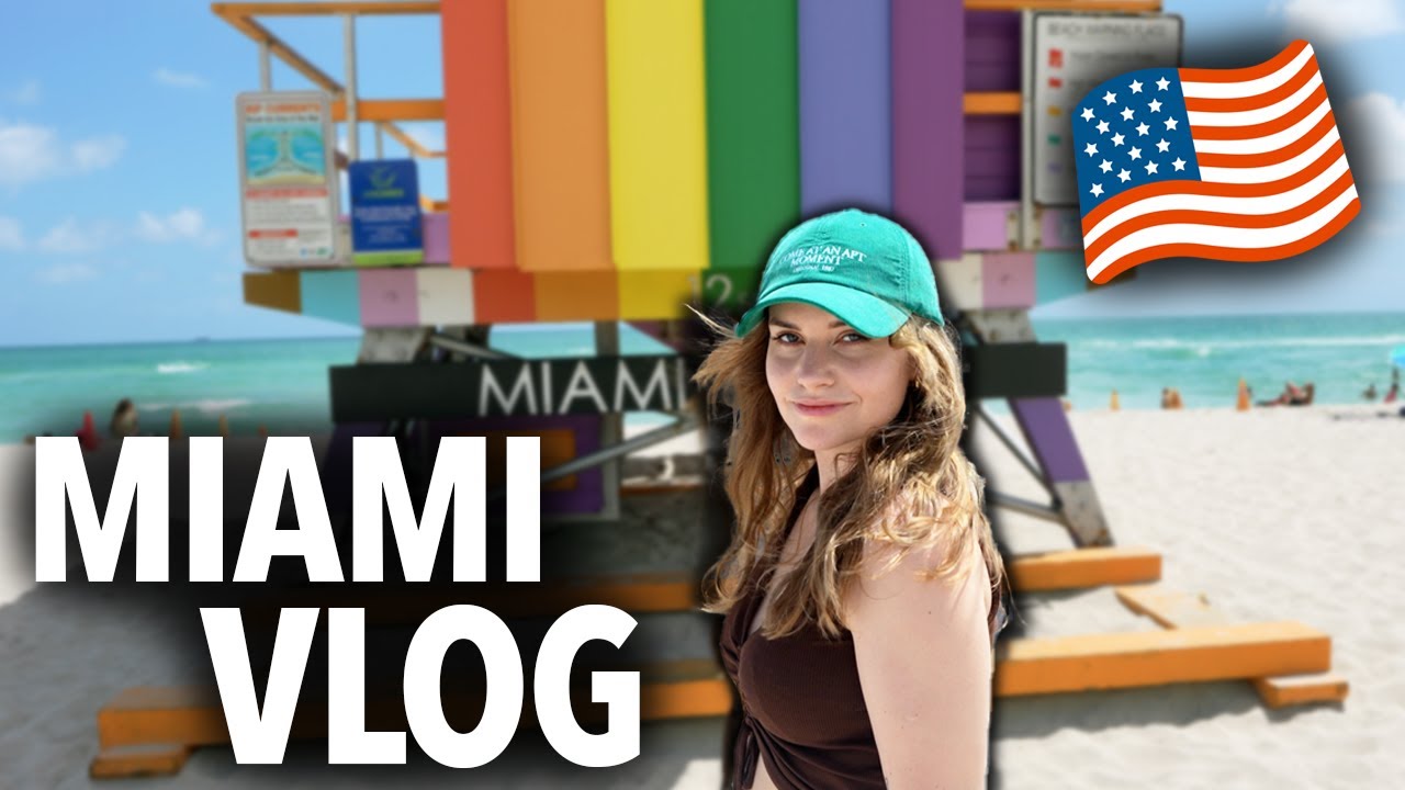 DZIEŃ W MIAMI - Miami Beach, murale, nasz hotel - MIAMI VLOG 2023