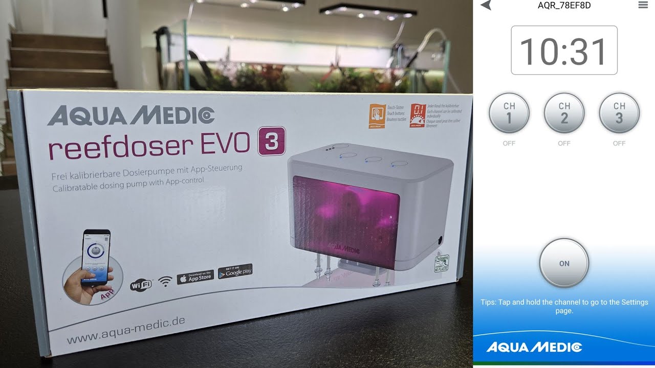 AquaMedic Reefdoser EVO 3 - Dozownik automatyczny WiFi