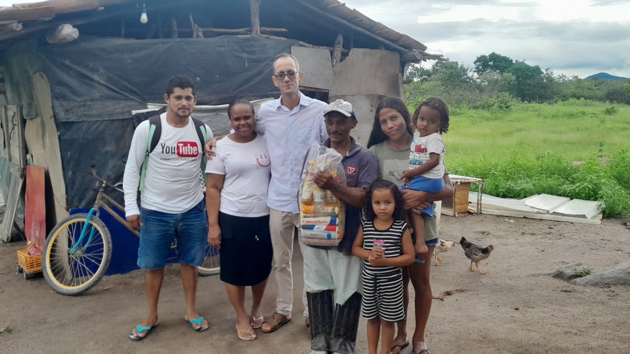 ELES RECEBERAM A VISITA DE MISSIONÁRIOS DE SÃO PAULO