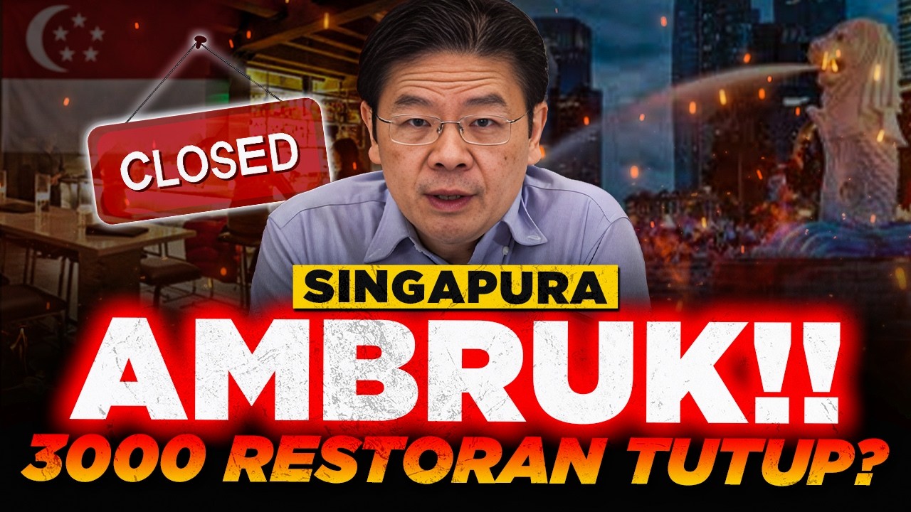 SINGAPURA AMBRUK!! 3000 Restoran Tutup Massal | INDONESIA Bisa Cuan 6 Triliun?