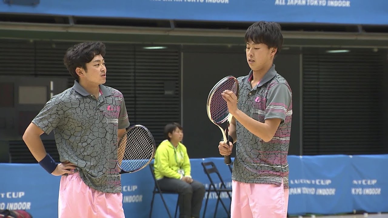 【ルーセントカップ2018 東京インドア】男子決勝 水澤・村上 VS 船水・上松