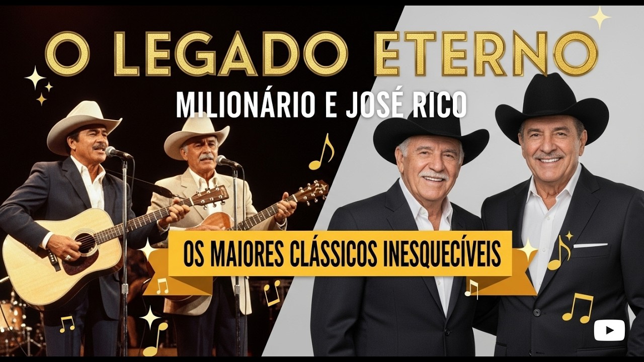 O Legado Eterno: Milionário e José Rico - Os Maiores Clássicos Inesquecíveis