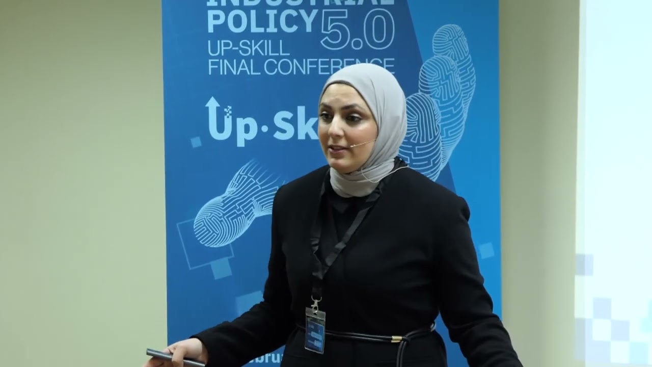 Up-Skill Final Conference: Industry Perspectives and Industry 5.0 – Sarah Alweissi & Jonas Törnlind