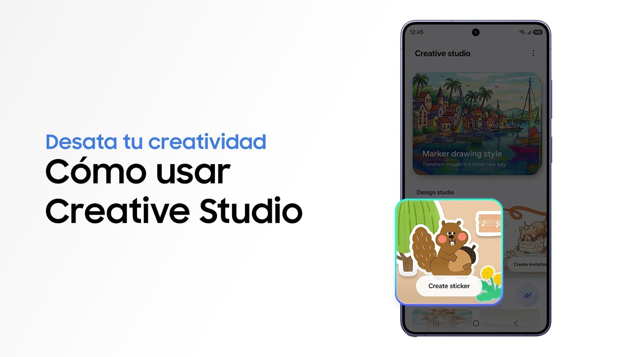 How to use Creative Studio | Galaxy AI | Galaxy S26 Series | Samsung