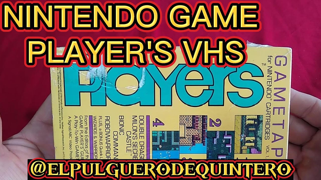 NINTENDO GAME PLAYER'S VHS