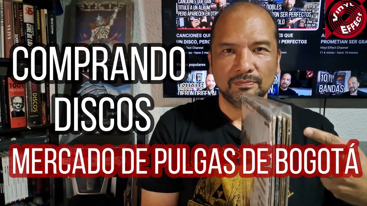 COMPRANDO DISCOS : MERCADO DE PULGAS BOGOTA