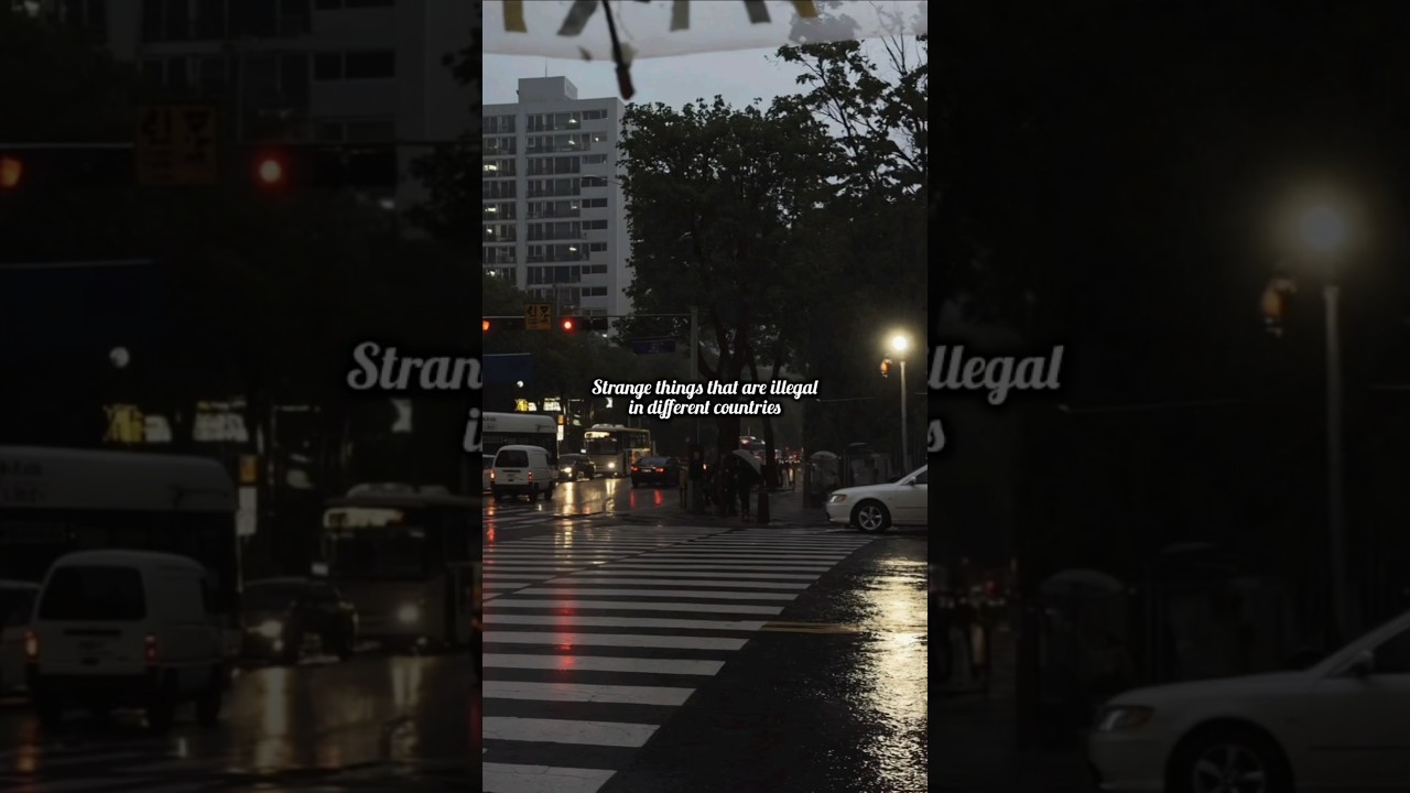 Strange things that are illegal in different countries 