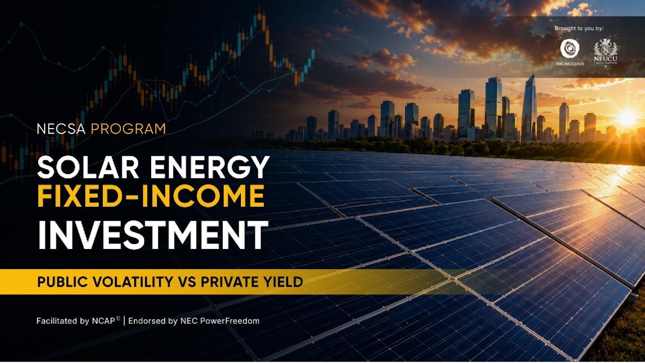 The Showdown : Solar Energy Fixed-Income Investment | Public Volatility vs Private Yield