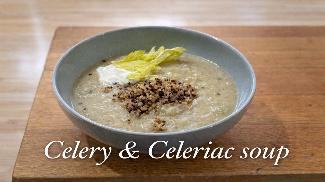 Celery & Celeriac Soup | Comforting, Cosy & Full of Flavour