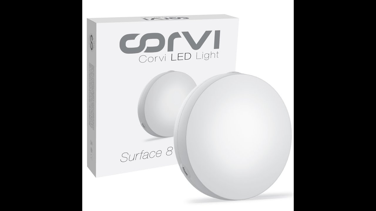 Corvi LED Surface 8 ( 360º & How To Install )