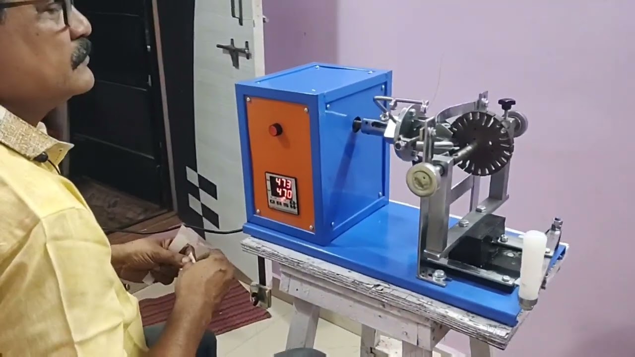 For small fan Semi Automatic Ceiling Fan Winding Machine | Semi Automatic Ceiling Fan Coil Winding