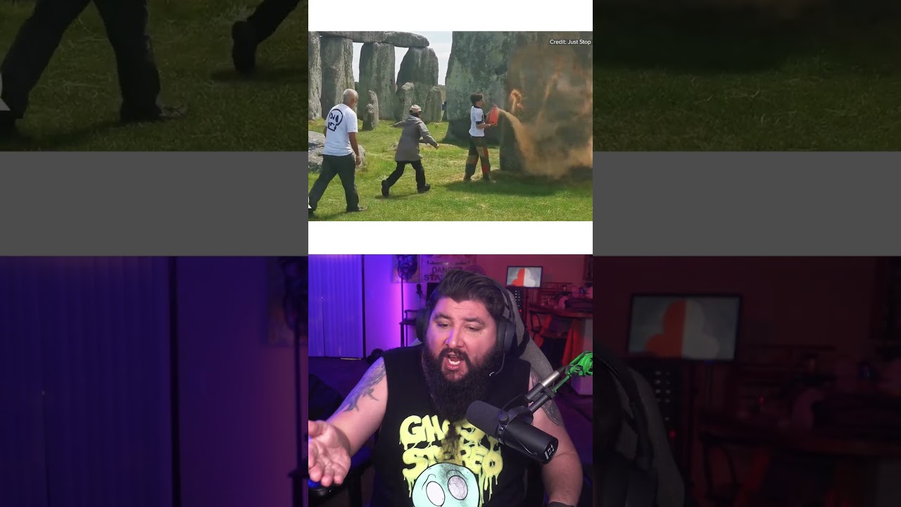 Vandalizing Stonehenge