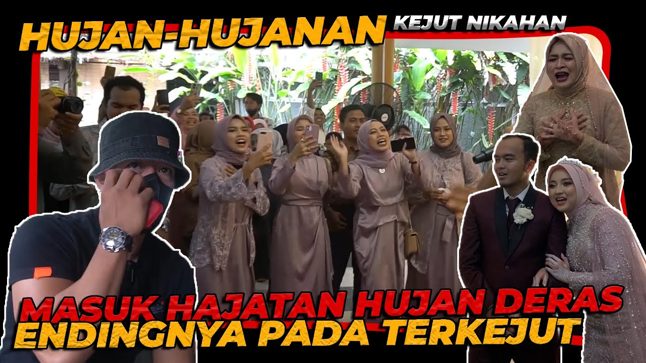 MASUK HAJATAN HUJAN DERAS‼️ ENDINGNYA PADA TERKEJUT SEMUA