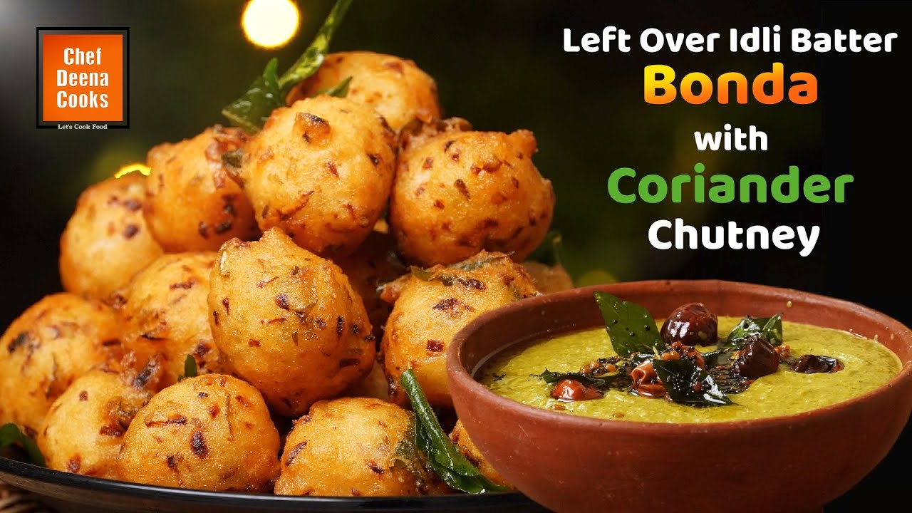 Bonda Coriander Chutney Recipe | Combo Recipes | CDC | Chef Deena Cooks