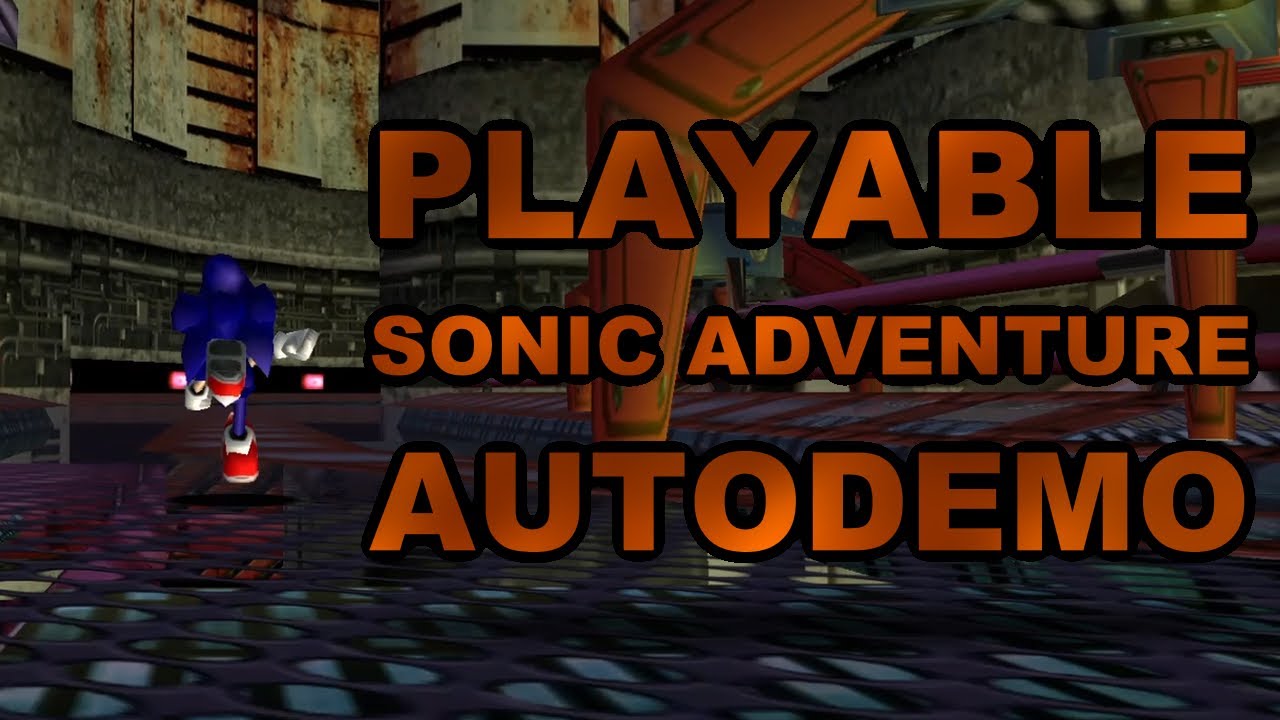 Sonic Adventure (AutoDemo) but PLAYABLE