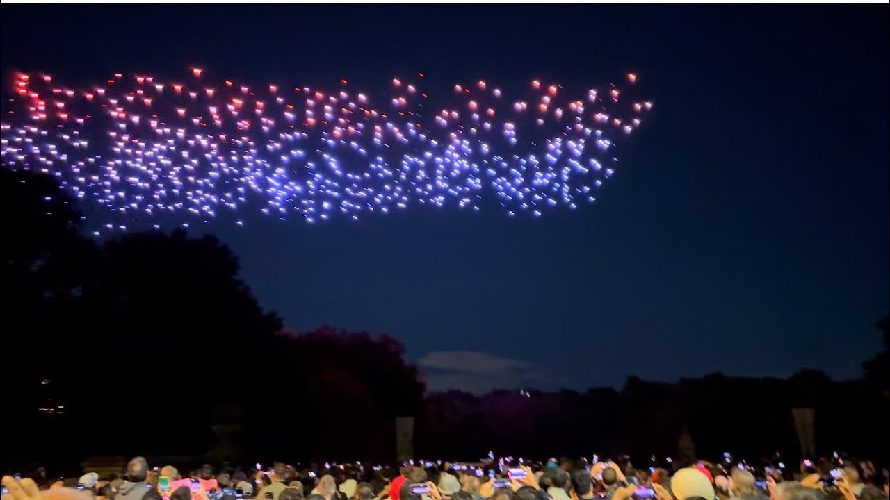 Central Park NYC  Drone Show 2023