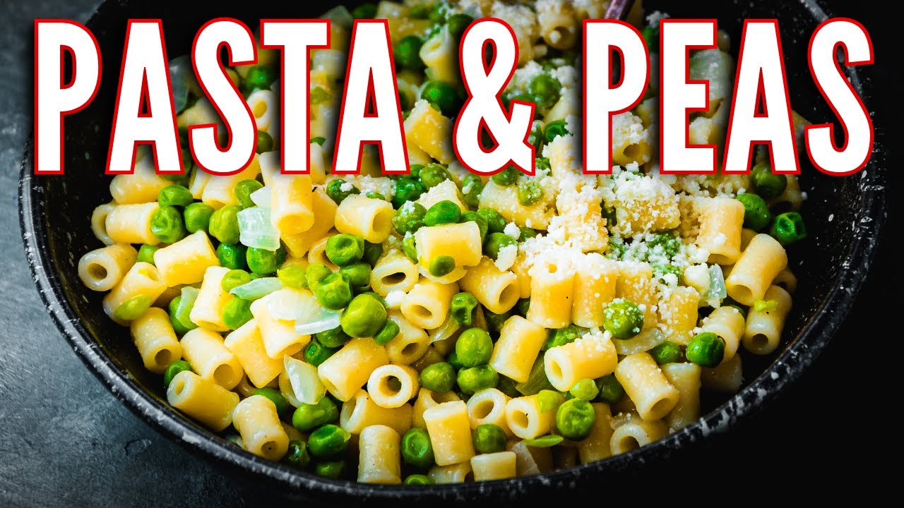 Simple Pasta with Peas (pasta e piselli)