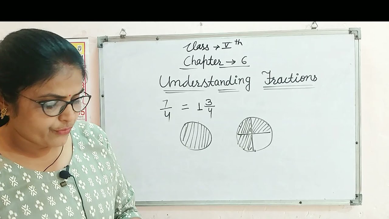 Class-5th Chapter-6 Exercise 6 Part 1 Understanding Fraction