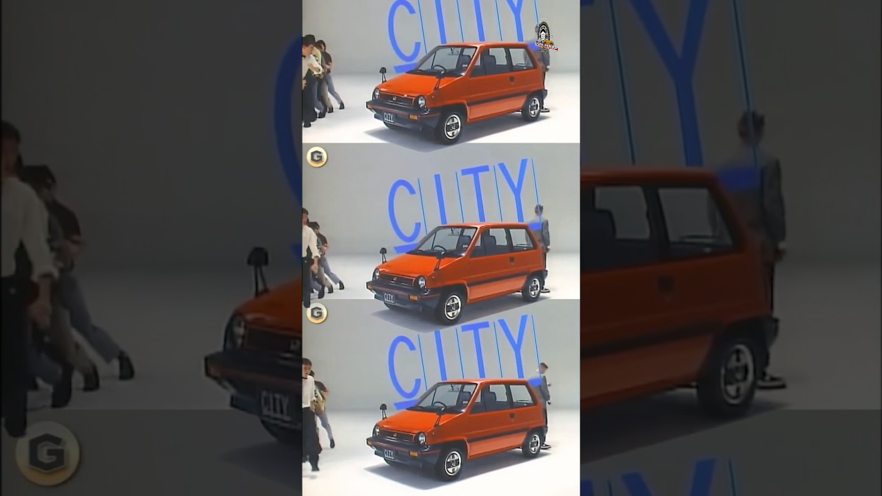 Необычный проект Honda. Тот самый City Turbo с мопедом Motocompo🔥#bucketsempire #музейяпонскихавто