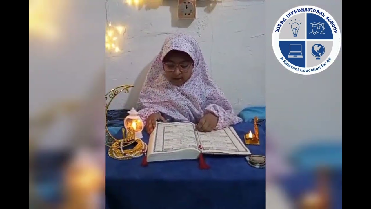 Surah tul Masad - Daily recitation of QURAN KAREEM by IQRAA'S student #RamzanActivity 