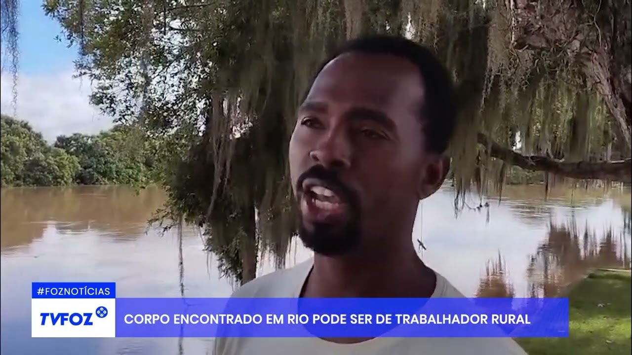 Corpo encontrado em rio pode ser de trabalhador rural