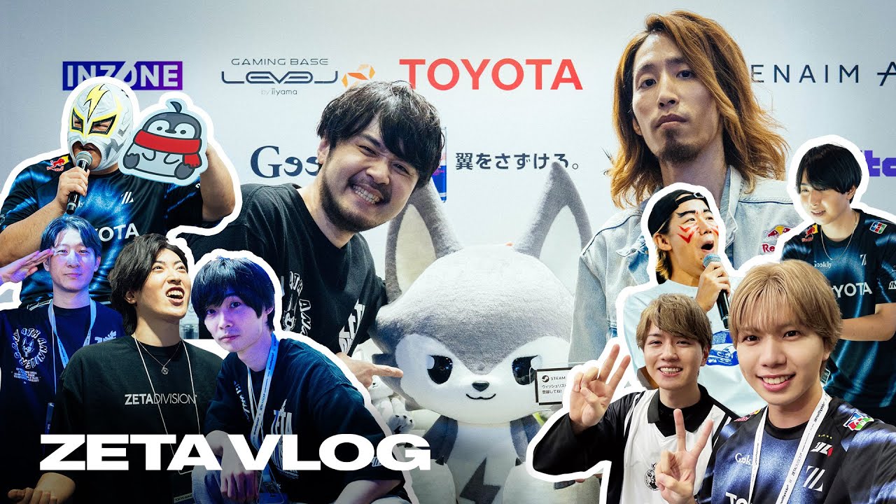 おいす！ZETA集合〜〜〜！| TOKYO GAME SHOW 2025 // ZETA DIVISION VLOG