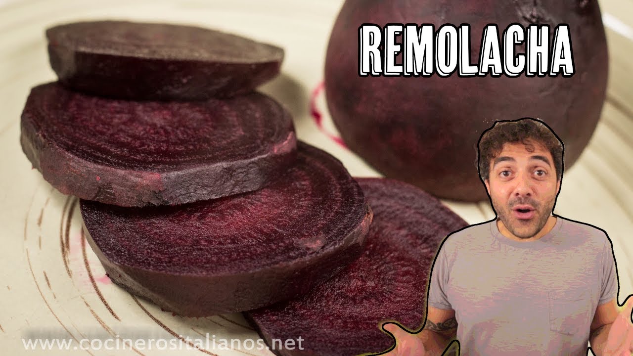 Remolacha al horno - Como cocinar betabel asado - Preparación y receta de ensalada con remolacha