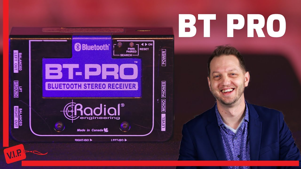 ВСЁ, что вам нужно знать о Bluetooth-приемнике Radial BT-Pro