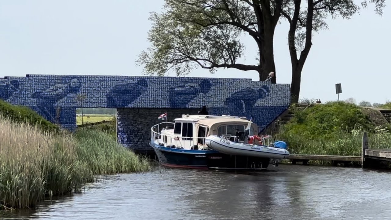 Parel Boot Trips 2023 deel 21 Elfstedentocht Dokkum Leeuwarden Finish (deel2)