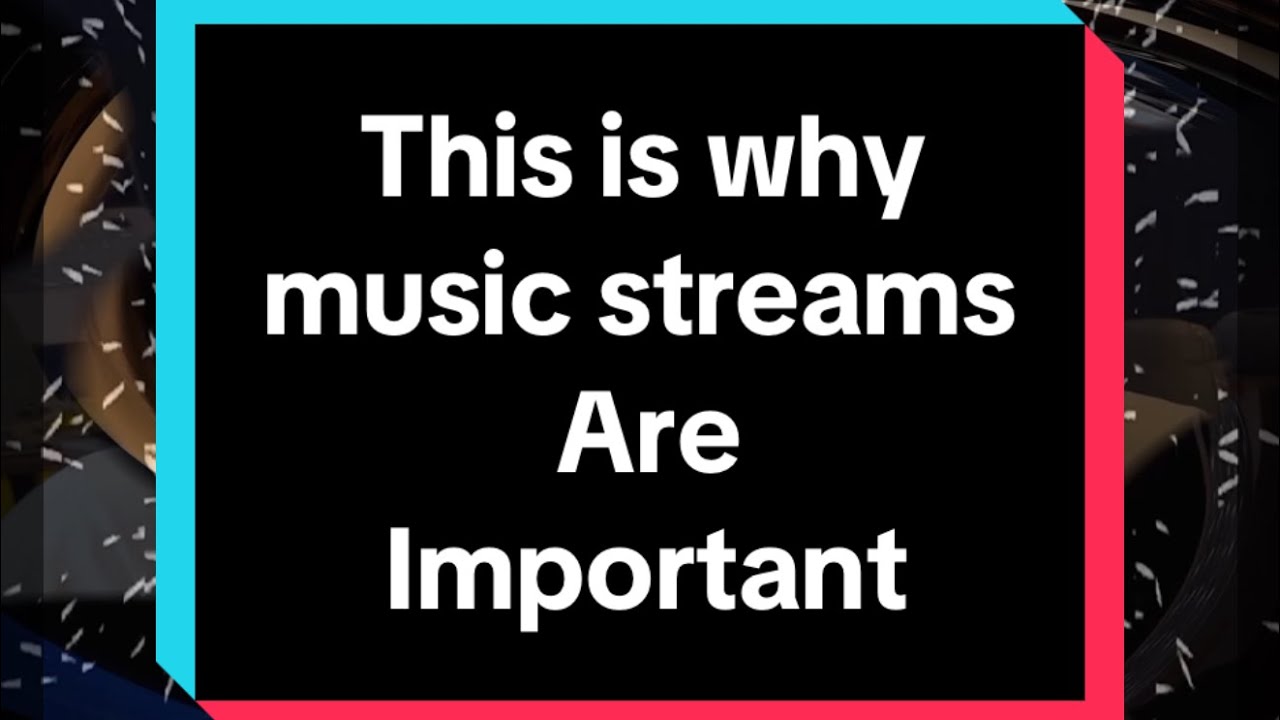 This is why music streams are important