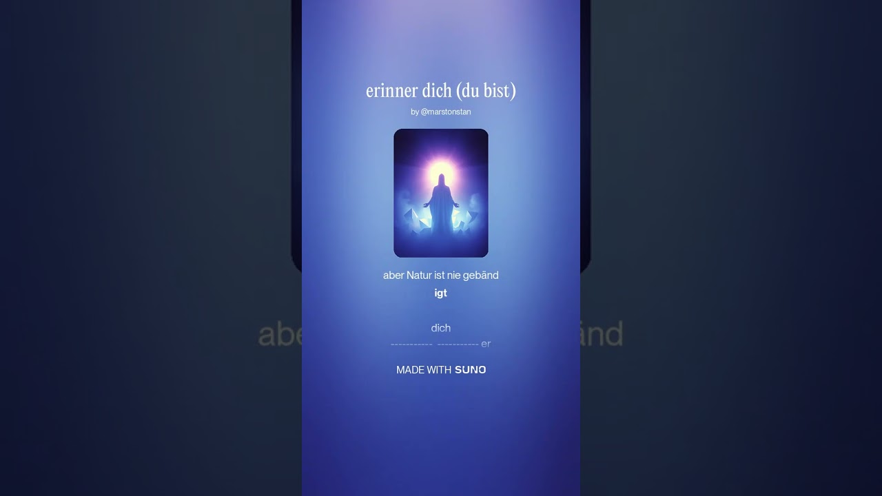 erinner dich (du bist)