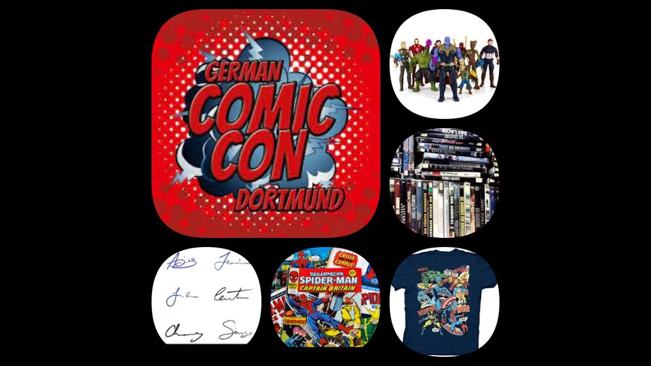 Meine Ausbeute von der German Comic Con  3.12.2022