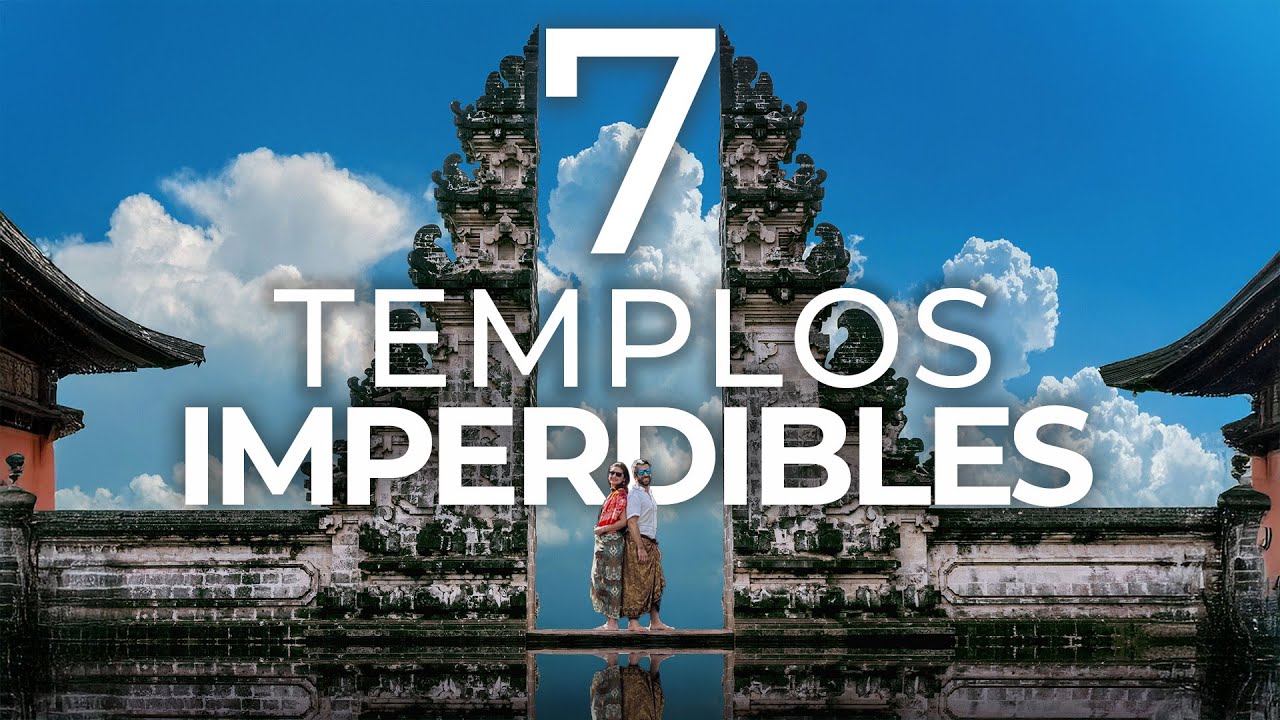 Qué TEMPLOS 🛕 visitar en BALI, Indonesia 🇮🇩