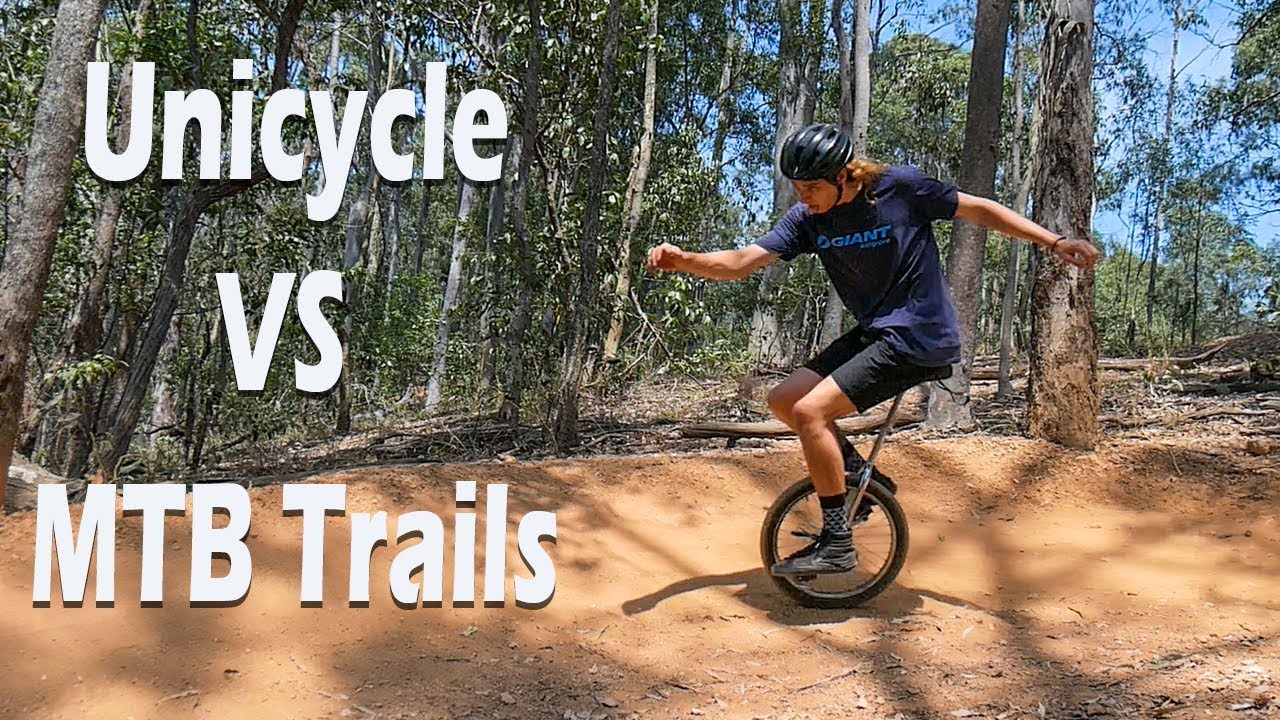 $50 Unicycle VS Mountain Bike Trails