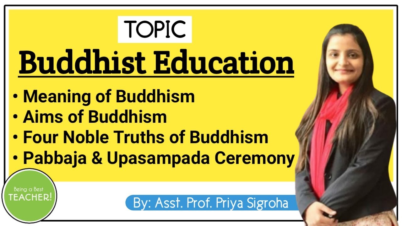 Education During Buddhist Period || Contemporary India and Education || B.Ed. Notes and Classes ||