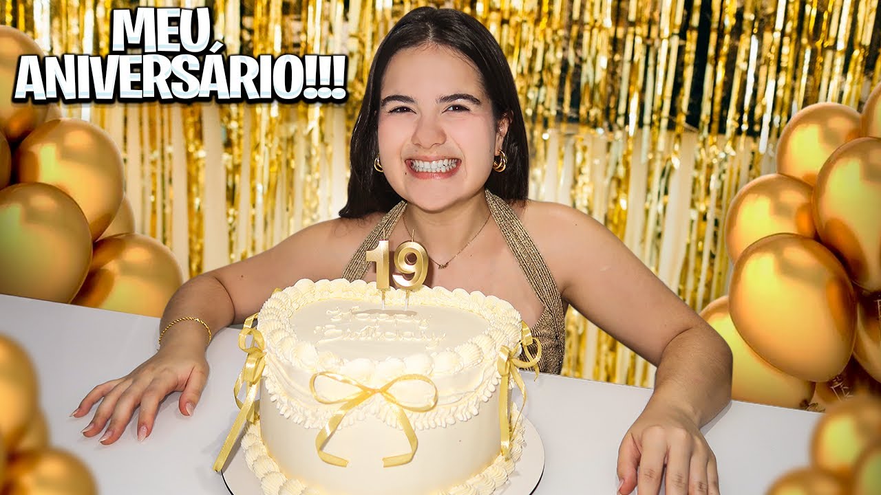 TUDO QUE ROLOU NA MINHA FESTA DE ANIVERSÁRIO!!!