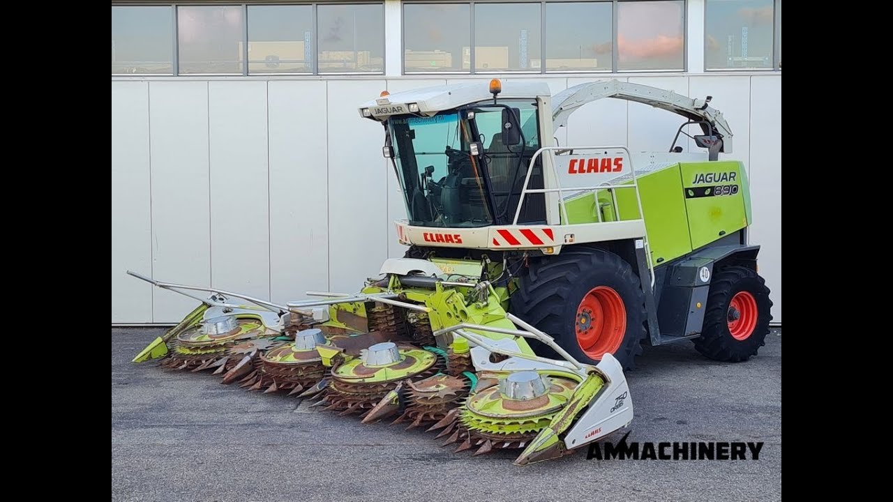 2009 Claas Jaguar 890 forage harvester For Sale @ammachinery