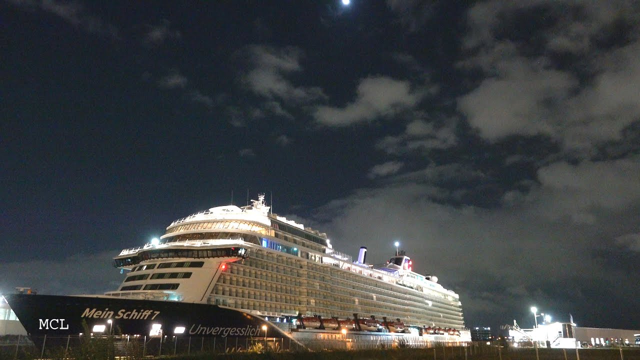 Mein Schiff 7 / Erstanlauf Hamburg / 27.09.2024