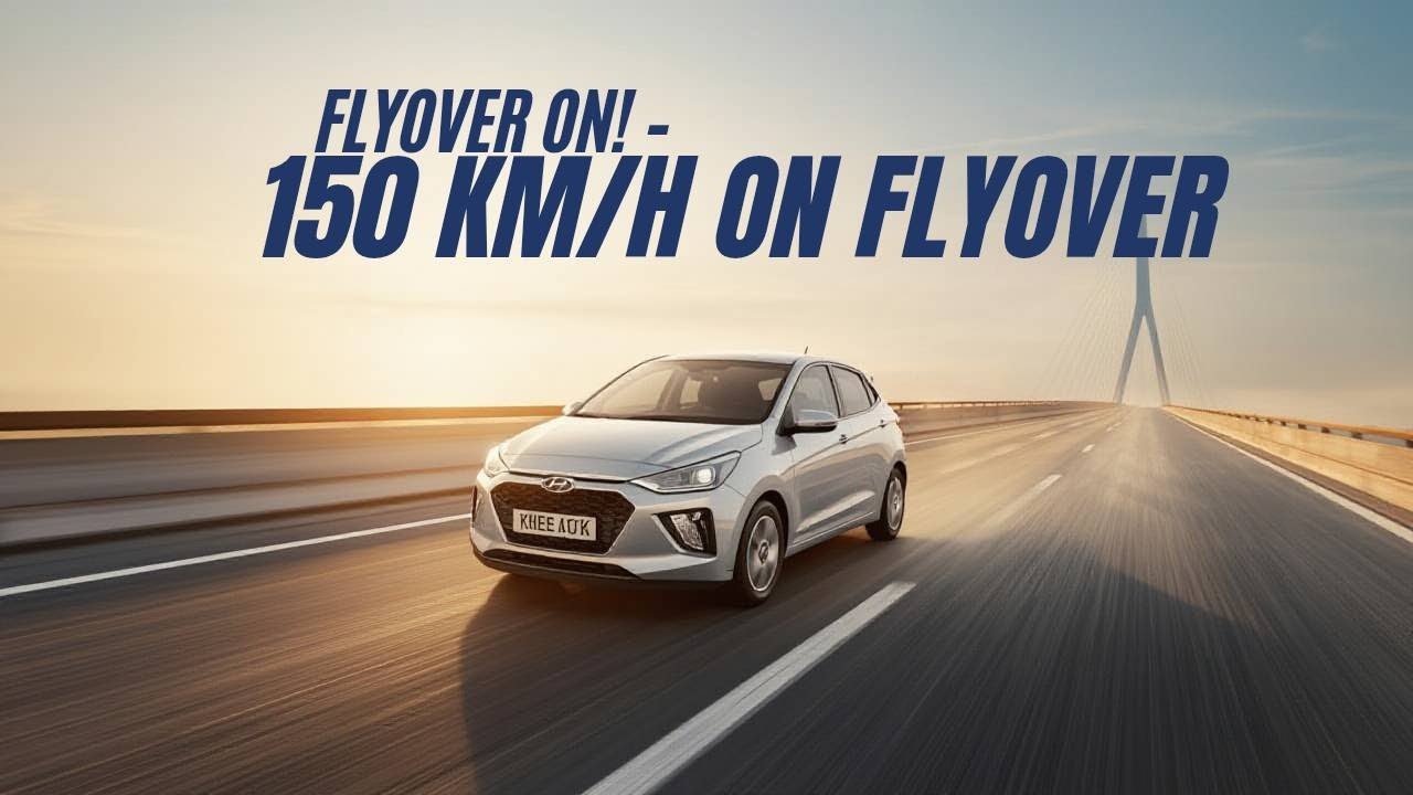 150 KM/H Flyover Run | Hyundai Grand i10 Pure Sound ASMR 🎧