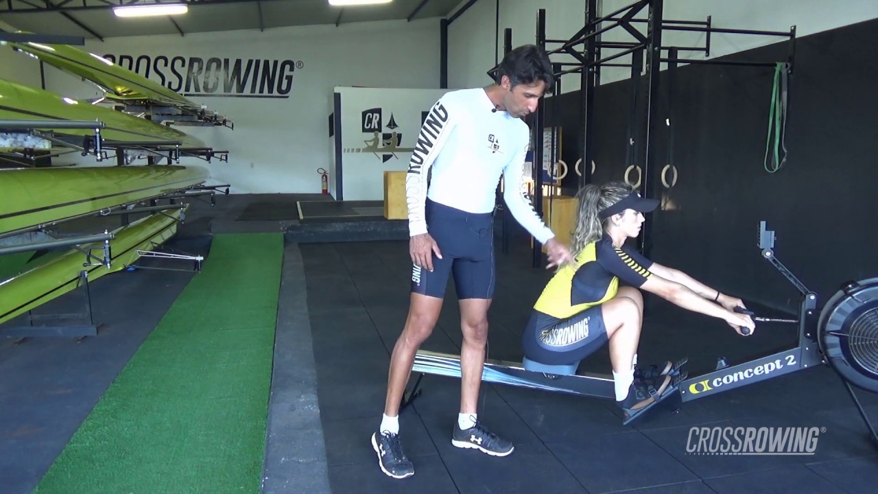 Melhore sua postura  no remo indoor Crossrowing