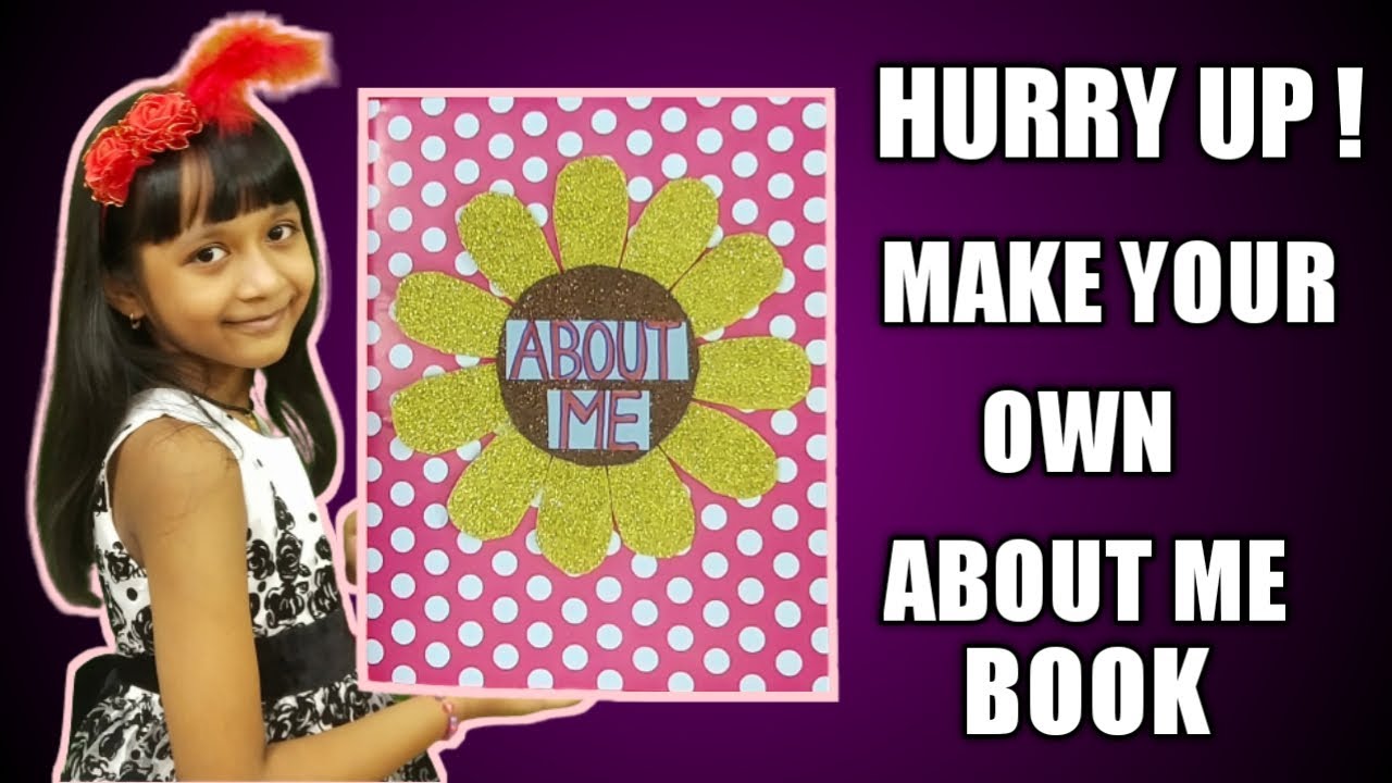 ABOUT ME BOOK | EVS ACTIVITY FOR KIDS | PROJECT ON MYSELF FOR KIDS | SAANVI THE WONDER GIRL