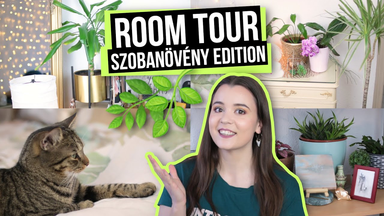 ROOM TOUR ~ Szobanövény edition! ⭐️ Luca