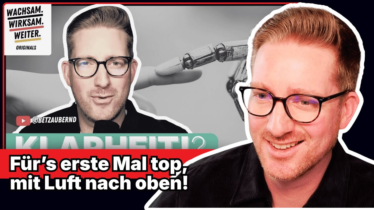 Selbst-Reaction: War Episode 1 über KI & Klarheit verständlich? | Reaction auf mich selbst